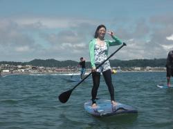 7/14 PM2 SUP(サップ、スタンドアップパドル)体験スクール付きレンタル  鎌倉ハイサーフ