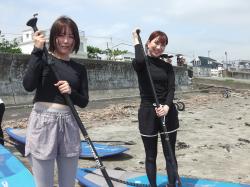 SUP(サップ、スタンドアップパドル)体験スクール付きレンタル   鎌倉ハイサーフ
