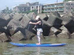 7/20 AM SUP(サップ、スタンドアップパドル)体験スクール  鎌倉ハイサーフ