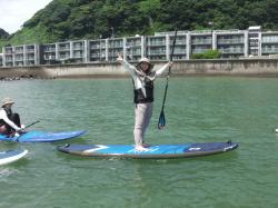 7/26 AM SUP(サップ)体験スクール付きレンタル　鎌倉ハイサーフ