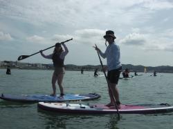 7/27 AM sup(サップ)体験スクール付きレンタル　鎌倉ハイサーフ