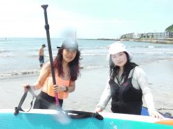7/27 AM sup(サップ)体験スクール付きレンタル　鎌倉ハイサーフ