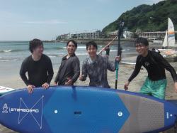 7/27 AM sup(サップ)体験スクール付きレンタル　鎌倉ハイサーフ