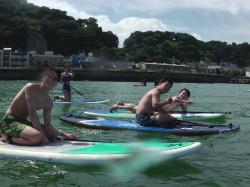 7/27 PM SUP(サップ)体験スクール付きレンタル　鎌倉ハイサーフ