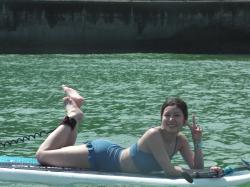 7/27 PM SUP(サップ)体験スクール付きレンタル　鎌倉ハイサーフ