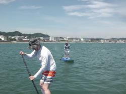 7/29 PM SUP(サップ、スタンドアップパドル)体験スクール付きレンタル  鎌倉ハイサーフ