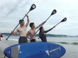 7/30 PM  SUP(サップ、スタンドアップパドル)体験スクール付きレンタル  鎌倉ハイサーフ