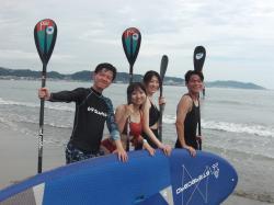 7/30 PM  SUP(サップ、スタンドアップパドル)体験スクール付きレンタル  鎌倉ハイサーフ