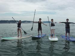 7/30 PM  SUP(サップ、スタンドアップパドル)体験スクール付きレンタル  鎌倉ハイサーフ