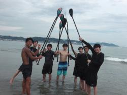 7/30 PM  SUP(サップ、スタンドアップパドル)体験スクール付きレンタル  鎌倉ハイサーフ