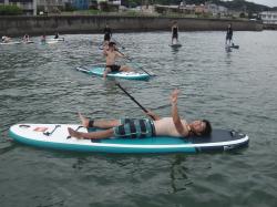 7/30 PM2 SUP(サップ、スタンドアップパドル)体験スクール付きレンタル  鎌倉ハイサーフ