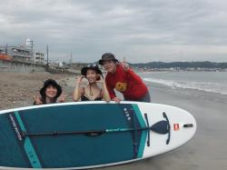 7/30 PM2 SUP(サップ、スタンドアップパドル)体験スクール付きレンタル  鎌倉ハイサーフ