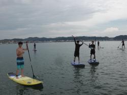 7/30 PM2 SUP(サップ、スタンドアップパドル)体験スクール付きレンタル  鎌倉ハイサーフ
