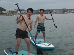 7/30 PM2 SUP(サップ、スタンドアップパドル)体験スクール付きレンタル  鎌倉ハイサーフ