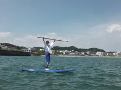 8/1 PM SUP(サップ、スタンドアップパドル)体験スクール付きレンタル  鎌倉ハイサーフ