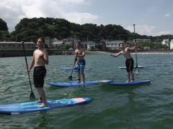 8/1 PM SUP(サップ、スタンドアップパドル)体験スクール付きレンタル  鎌倉ハイサーフ