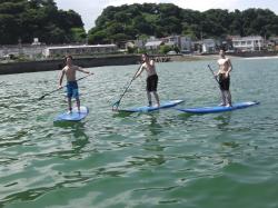 8/1 PM SUP(サップ、スタンドアップパドル)体験スクール付きレンタル  鎌倉ハイサーフ