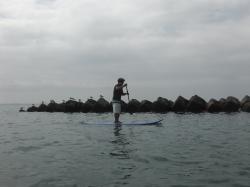 8/2 AM SUP(サップ、スタンドアップパドル)体験スクール付きレンタル  鎌倉ハイサーフ