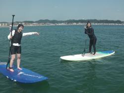 8/3 PM SUP(サップ、スタンドアップパドル)体験スクール付きレンタル   鎌倉ハイサーフ