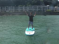 8/3 PM SUP(サップ、スタンドアップパドル)体験スクール付きレンタル   鎌倉ハイサーフ