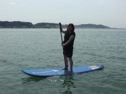 8/4 AM SUP(サップ、スタンドアップパドル)体験スクール付きレンタルサップ  鎌倉ハイサーフ