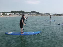 8/4 AM2 SUP(サップ、スタンドアップパドル)体験スクール付きレンタル  鎌倉ハイサーフ