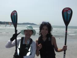 8/4 AM2 SUP(サップ、スタンドアップパドル)体験スクール付きレンタル  鎌倉ハイサーフ