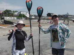 8/4 AM2 SUP(サップ、スタンドアップパドル)体験スクール付きレンタル  鎌倉ハイサーフ