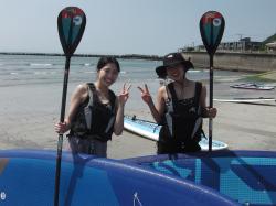 8/4 AM2 SUP(サップ、スタンドアップパドル)体験スクール付きレンタル  鎌倉ハイサーフ