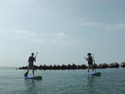 8/4 AM2 SUP(サップ、スタンドアップパドル)体験スクール付きレンタル  鎌倉ハイサーフ