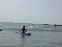 8/4 AM2 SUP(サップ、スタンドアップパドル)体験スクール付きレンタル  鎌倉ハイサーフ