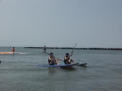 8/4 AM2 SUP(サップ、スタンドアップパドル)体験スクール付きレンタル  鎌倉ハイサーフ