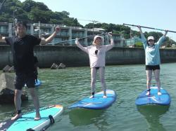 8/4 PM2 SUP(サップ、スタンドアップパドル)体験スクール付きレンタル  鎌倉ハイサーフ