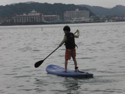 8/6AM SUP(サップ、スタンドアップパドル)体験スクール付きレンタル  鎌倉ハイサーフ