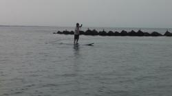 8/6AM SUP(サップ、スタンドアップパドル)体験スクール付きレンタル  鎌倉ハイサーフ