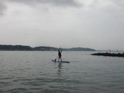 8/6AM SUP(サップ、スタンドアップパドル)体験スクール付きレンタル  鎌倉ハイサーフ