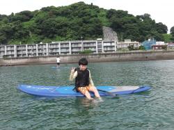 8/6AM SUP(サップ、スタンドアップパドル)体験スクール付きレンタル  鎌倉ハイサーフ