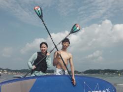 8/6PM SUP(サップ、スタンドアップパドル)体験スクール付きレンタル 鎌倉ハイサーフ