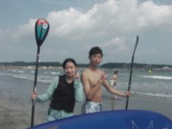 8/6PM SUP(サップ、スタンドアップパドル)体験スクール付きレンタル 鎌倉ハイサーフ