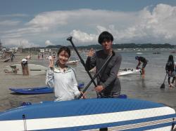 8/7 PM SUP(サップ、スタンドアップパドル)体験スクール　鎌倉ハイサーフ