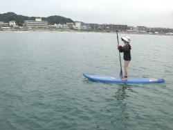 8/8 AM SUP(サップ、スタンドアップパドル)体験スクール付きレンタル  鎌倉ハイサーフ