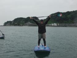 8/8 AM SUP(サップ、スタンドアップパドル)体験スクール付きレンタル  鎌倉ハイサーフ