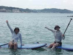 8/9 AM SUP(サップ、スタンドアップパドル)体験スクール付きレンタル  鎌倉ハイサーフ