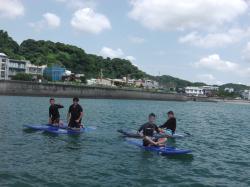 8/9 AM SUP(サップ、スタンドアップパドル)体験スクール付きレンタル  鎌倉ハイサーフ