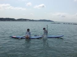 8/9 AM SUP(サップ、スタンドアップパドル)体験スクール付きレンタル  鎌倉ハイサーフ