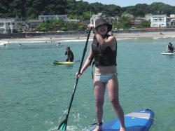 8/10 PM SUP(サップ、スタンドアップパドル)体験スクール付きレンタル  鎌倉ハイサーフ