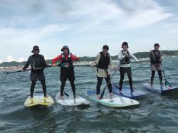 8/10 PM SUP(サップ、スタンドアップパドル)体験スクール付きレンタル  鎌倉ハイサーフ