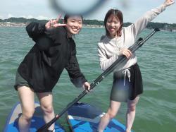 8/10 PM SUP(サップ、スタンドアップパドル)体験スクール付きレンタル  鎌倉ハイサーフ