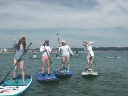 8/11 PM2 SUP(サップ、スタンドアップパドル)体験スクール付きレンタル 