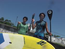 8/12 AM SUP(サップ、スタンドアップパドル)体験スクール付きレンタル 